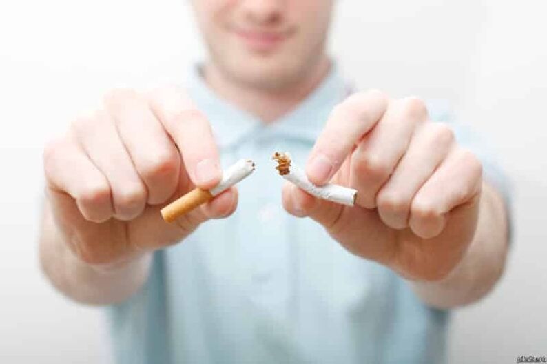Parar de fumar contribui para o rápido aumento da potência nos homens