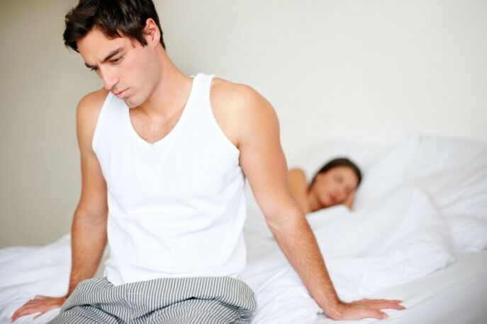 Sob a influência de fatores negativos, a atividade sexual nos homens diminui