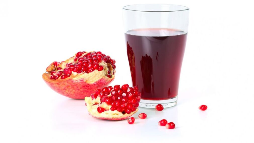 Suco de romã