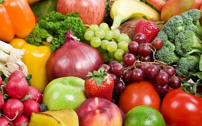 frutas e vegetais para aumentar a potência